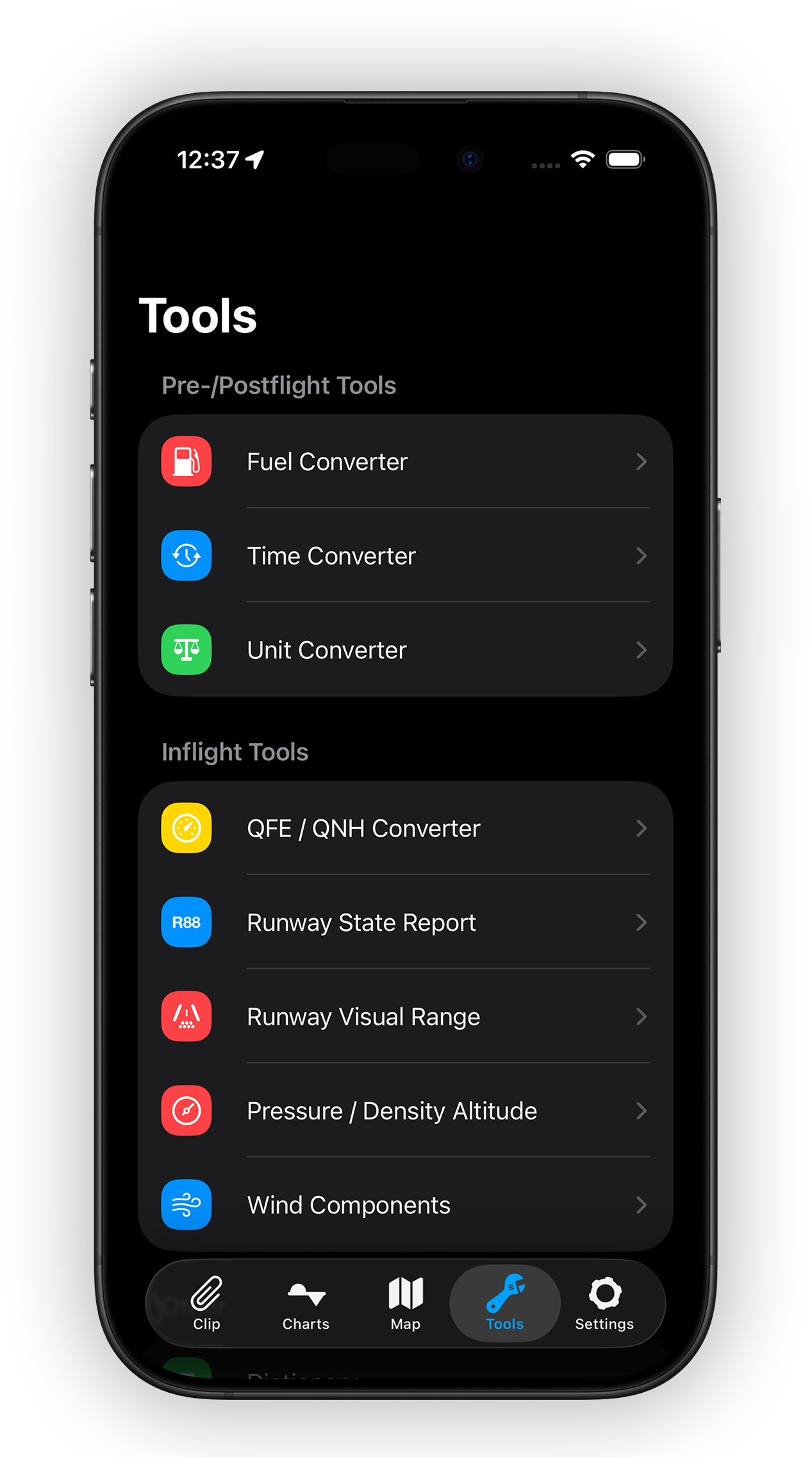 Aviation conversion and decoding tools